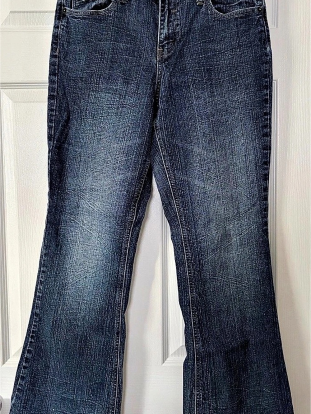 Gitano Women's Flare Jeans in Blue